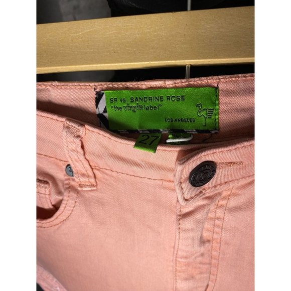 NWT-FREE PEOPLE-Light Pink Sandrine Rose-Pants--Size 27 - Picture 3 of 4